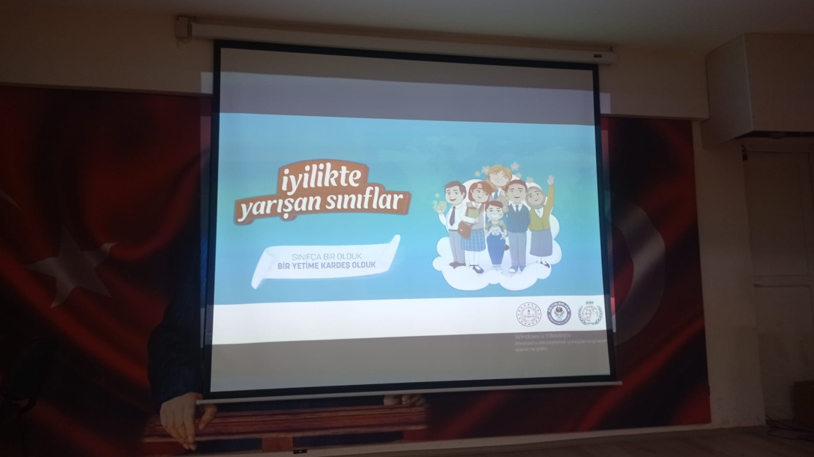 'İYİLİKTE YARIŞAN SINIFLAR'